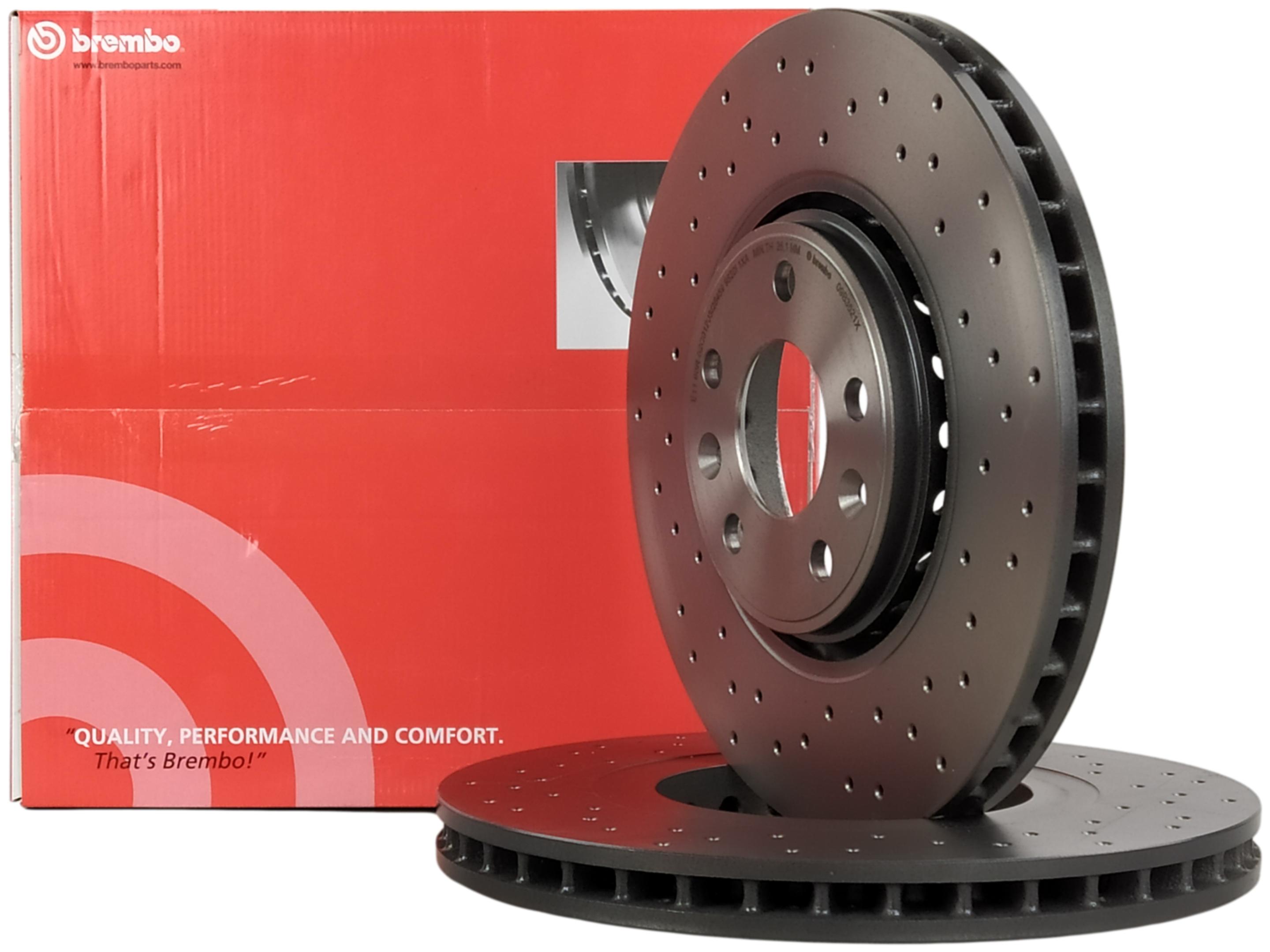 1 Disque de frein BREMBO Vernis UV 09.B352.11